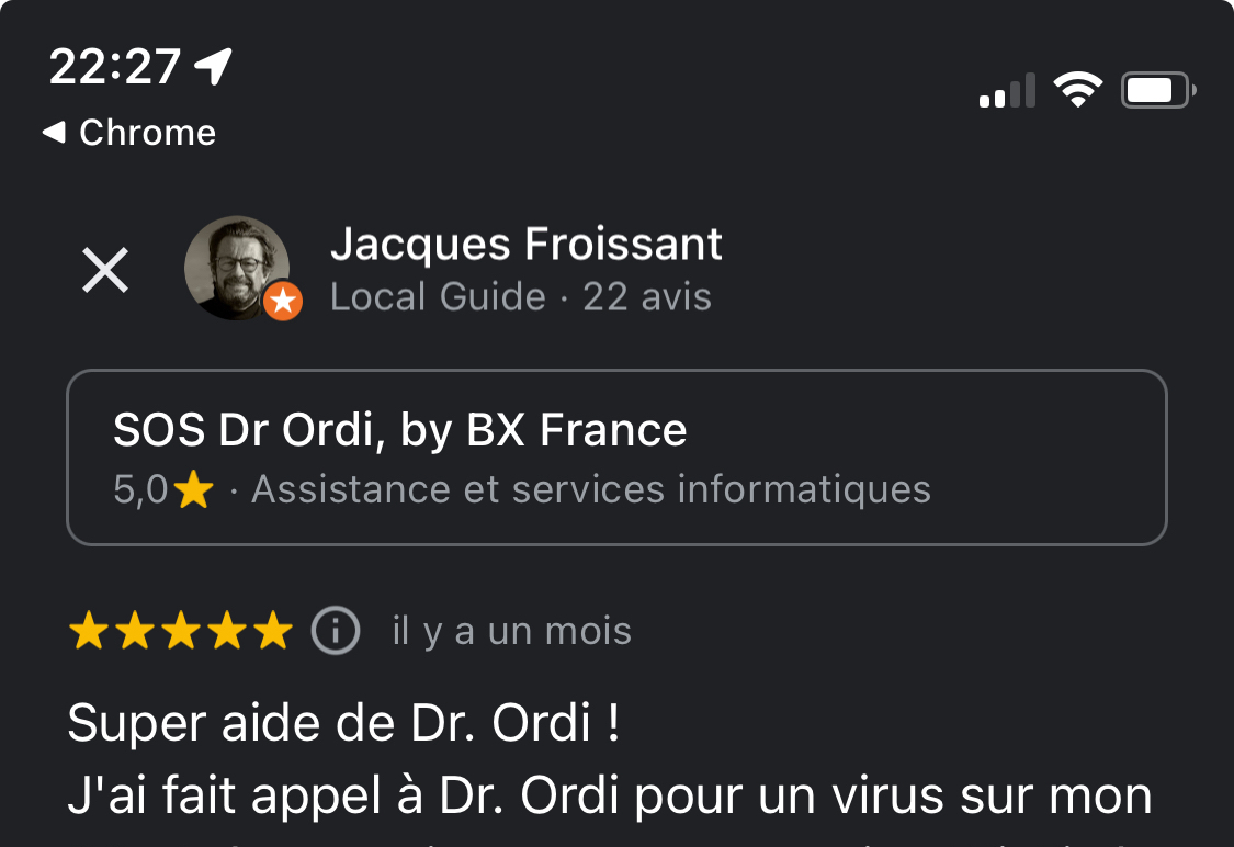 Super aide de Dr. Ordi !